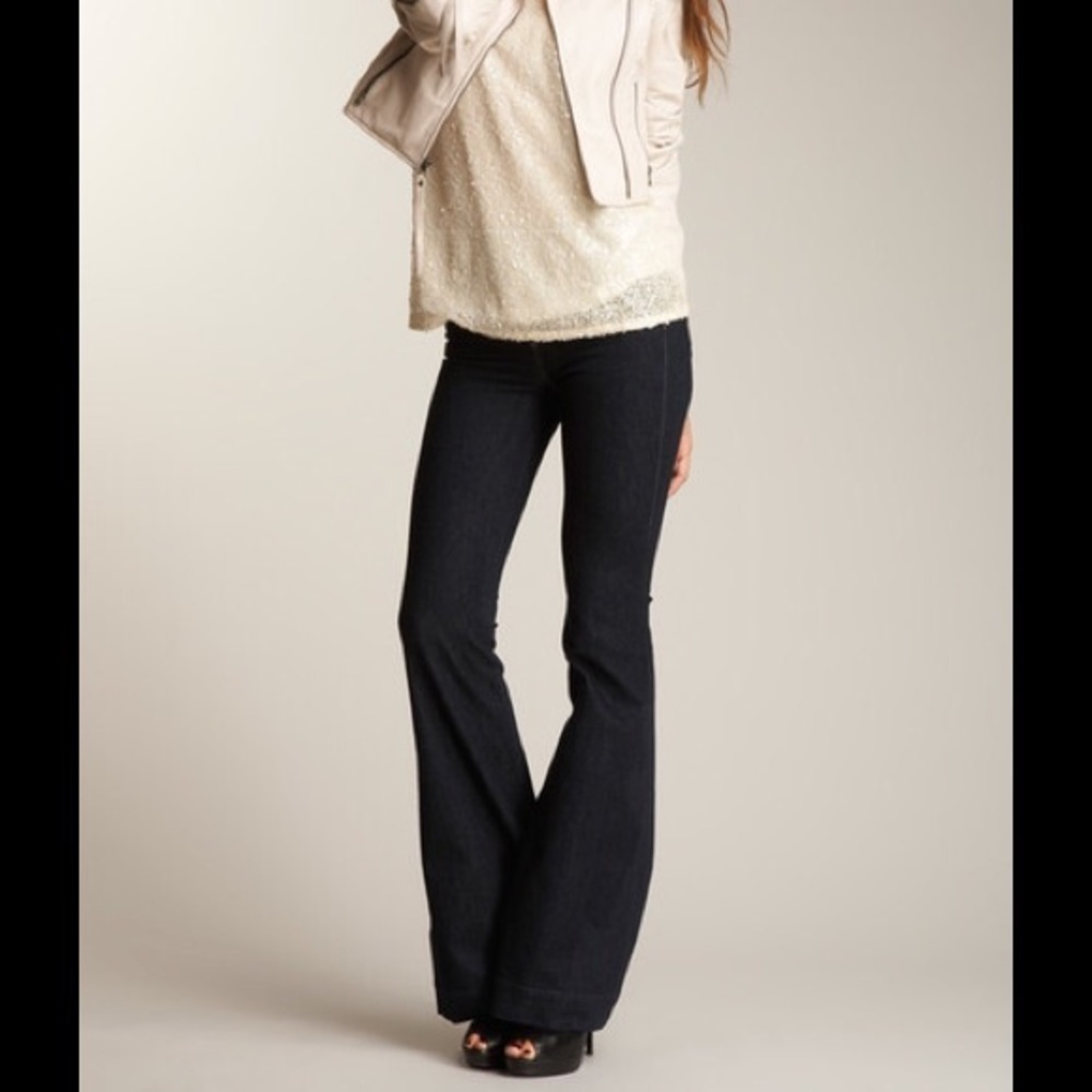 J brand Doll High rise bellbottom